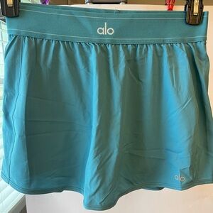 Alo Yoga Point Match Tennis Skirt - Blue Splash Size M